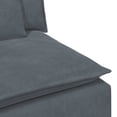 thumbnail image 6 of vidaXL Modular Sofa Dark Grey, 6 of 6