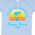 thumbnail image 4 of Inktastic Summer Enjoy the Sunshine Destin Beach Florida in Blue Boys or Girls Baby Bodysuit, 4 of 5
