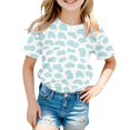 thumbnail image 5 of Coerni Kids Cow Print Shirt Boys & Girls Breathable Crewneck Short Sleeve Tees Colorful Cow Print Tops Casual Versatile Summer Outfit, 5 of 8