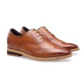 thumbnail image 4 of CMR CHAMARIPA Men's Elevator Shoes Oxford Dress Shoes For Men Taller 7CM / 2.76 Inches, 4 of 5