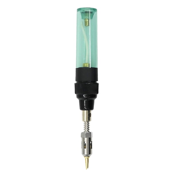 Soldador de gas 3 en 1, soldador inalámbrico de butano, herramienta de soldadura con soplete Verde