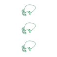 thumbnail image 1 of Auriculares de Conducción Ósea Tholdsy Inalámbricos Recargables Bluetooth V5.2 Color Verde, 1 of 6