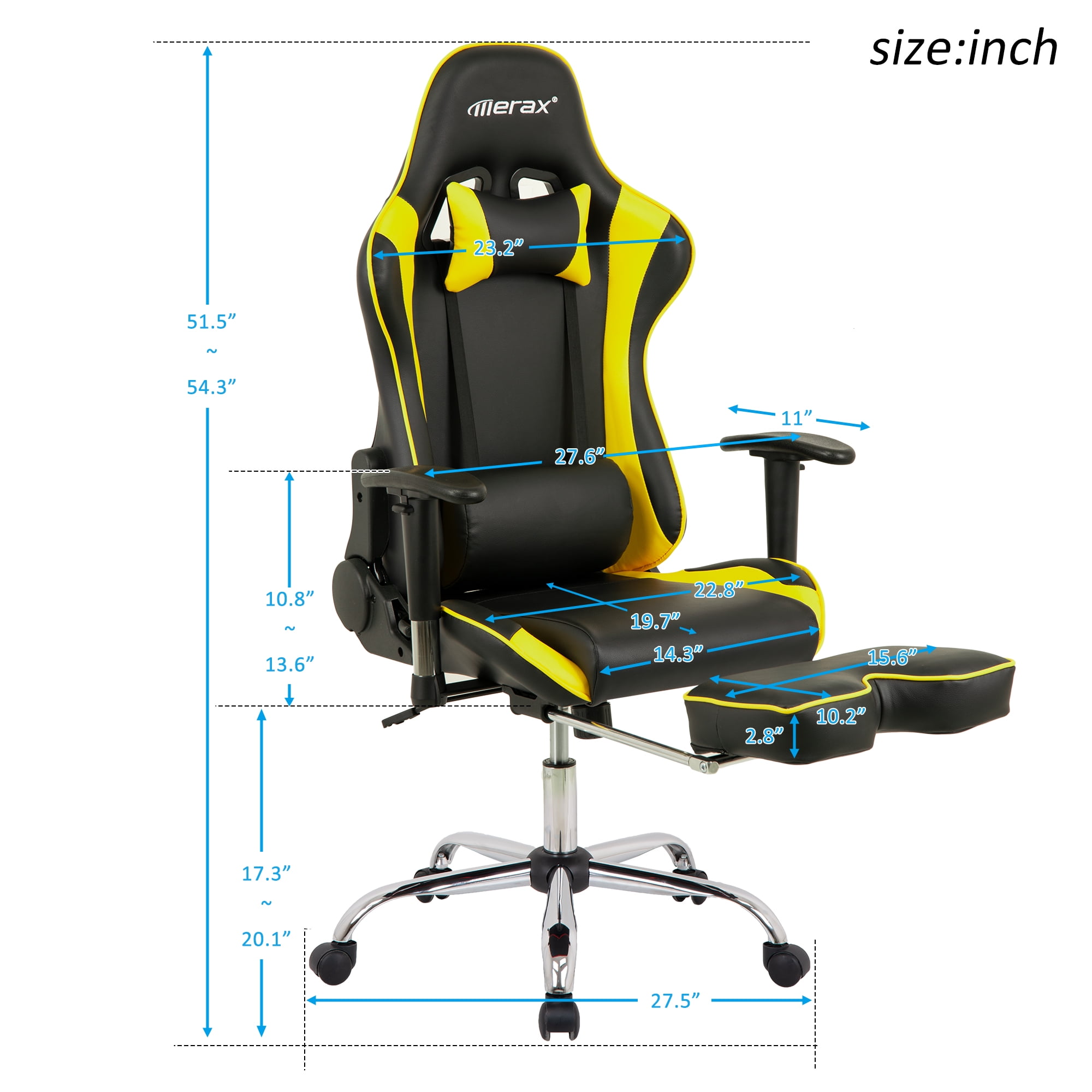 Merax Gaming Chair Manual | Gaming Chair