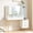 White, variant on OKD Makeup Vanity Desk with Lights and Mirror, Vanity Table with 5 Drawers and Charging Station for Bedroom,White