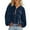 Navy, variant on Shirts for Women Fall Long Sleeve Tunic Tops Vintage Velvet Velvet Spring Loose Fit Elegant Retro Velvet Womens Tee Shirts Hot Pink M