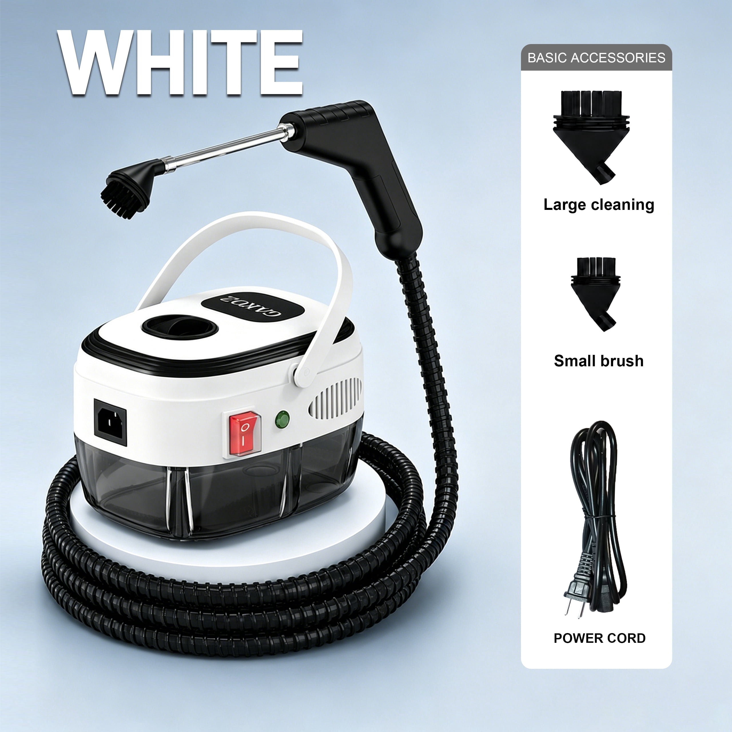 Anself, Portable Steam Cleaner, 1050W, Includes Attachments