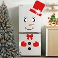 thumbnail image 4 of dajkiuy Christmas Snowman Refrigerator Sticker Set, Cute Snowman Fridge Stickers Decoration for Wall Door Party Supplies Home Decoration, 4 of 9
