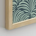 thumbnail image 5 of PixonSign Framed Wall Art Teal and Grey Botanical Pattern Prints, Set of 4 Abstract Floral Paintings, Nature Wilderness Wall Décor, Vintage Retro Adhesive Canvas Posters - 8"x10" Natural, 5 of 5