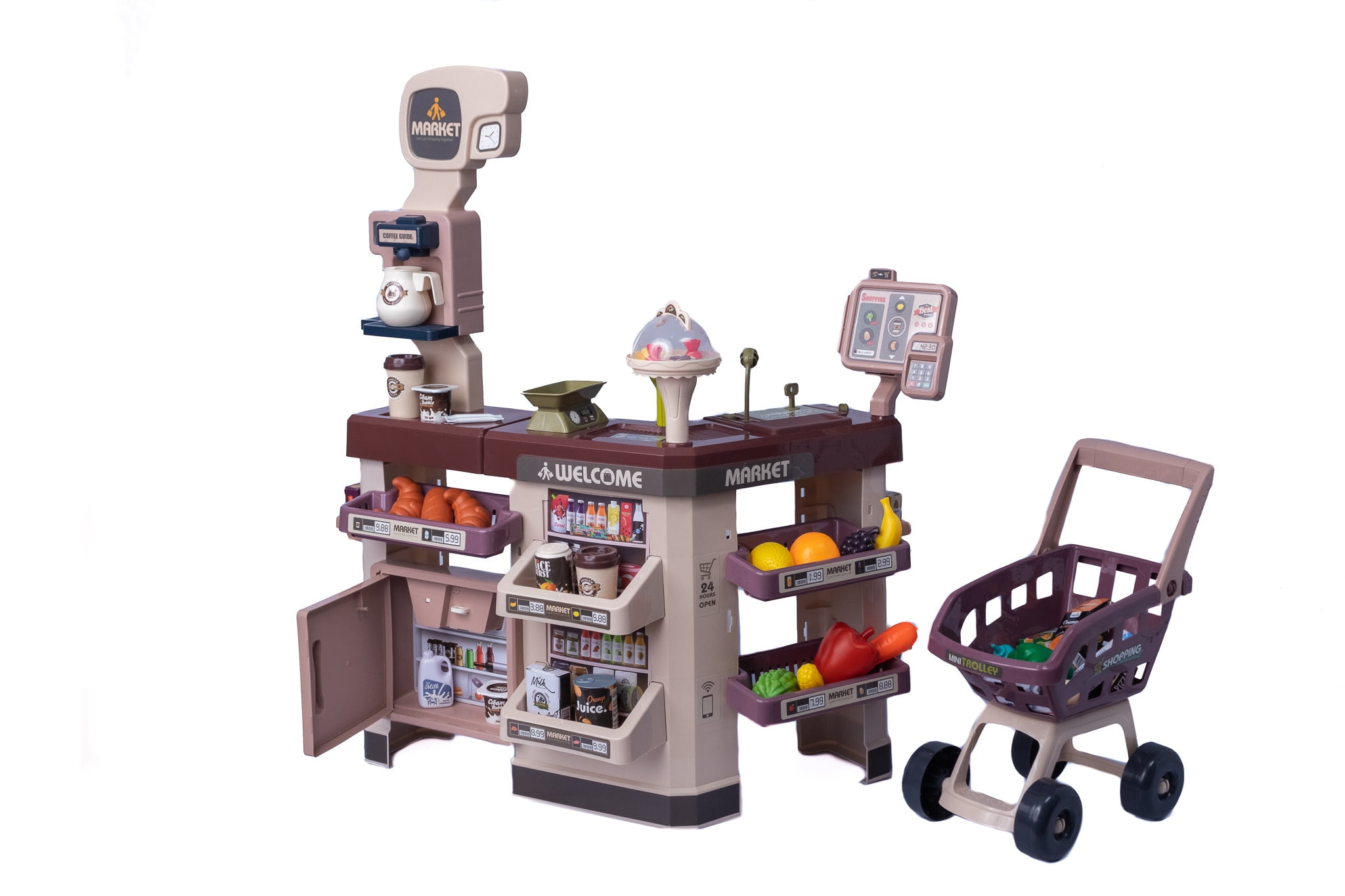 Supermercado de juguete realista e interactivo Home Supermarket HC94