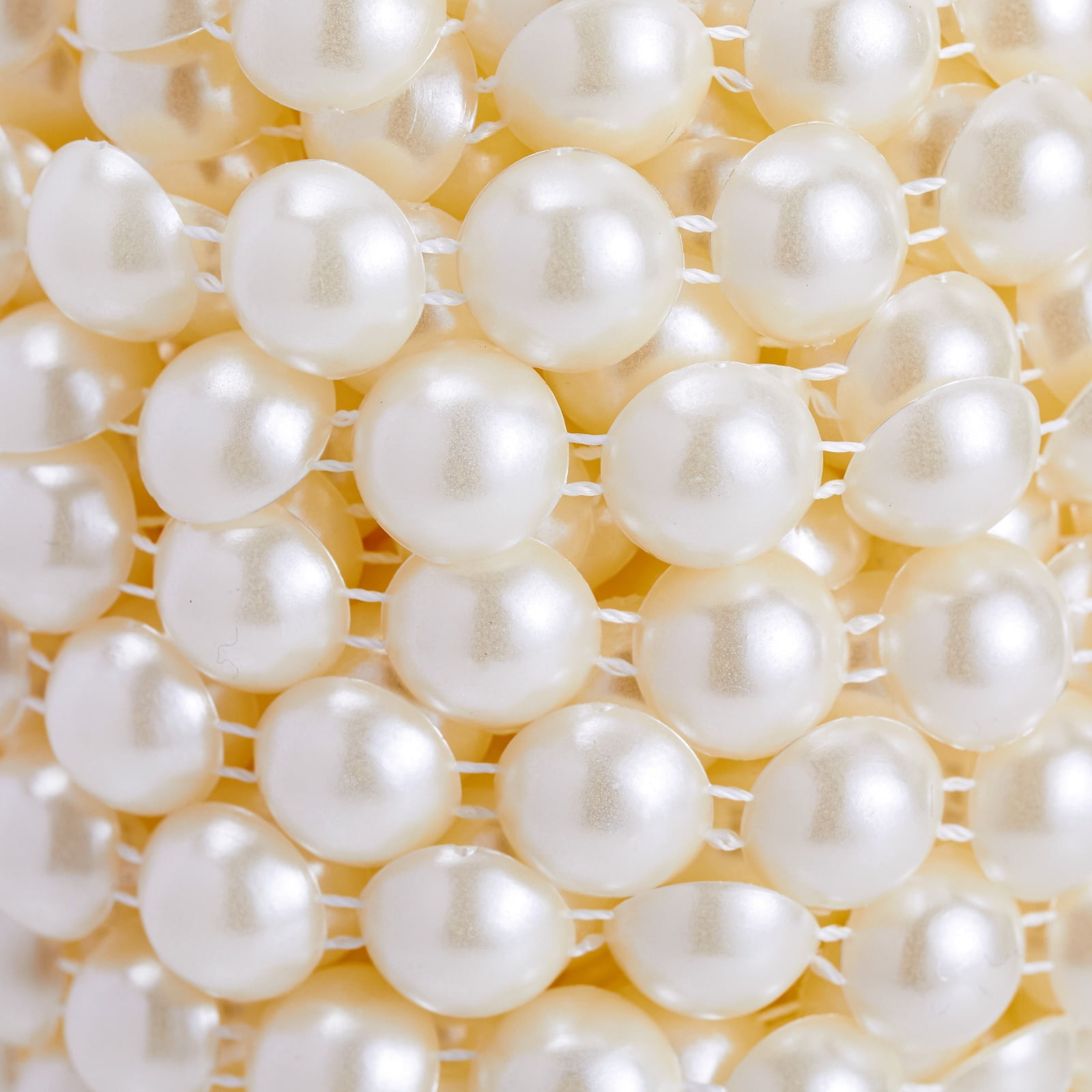 1 Roll Plastic Pearl String DIY Beads String Chain 10m-Length Spool Beading  Chain 