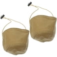 thumbnail image 1 of SKISUNO 2Pcs Brake Throttle Shoe Cover Khaki with Soft Plush Lining and Elastic Buckle Design, 1 of 4