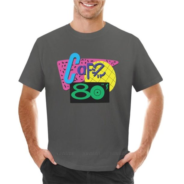 Camisetas de algodón para hombre, camiseta de los 80, ropa estética, camisetas gráficas, camisetas ajustadas para hombre.