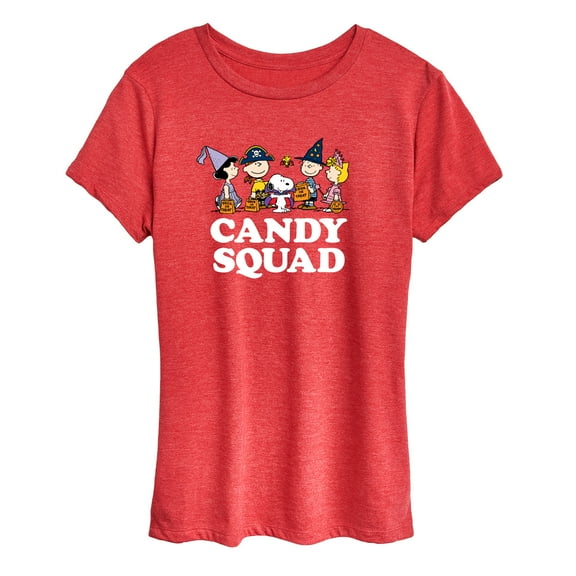 Peanuts - Candy Squad - Women's Short Sleeve Graphic T-Shirt