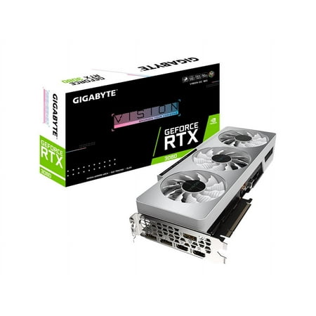 Gigabyte GeForce RTX 3080 VISION OC 10G - OC Edition - graphics card - GF RTX 3080 - 10 GB GDDR6X - PCIe 4.0 x16 - 2 x HDMI, 3 x DisplayPort