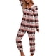 thumbnail image 3 of Txlixc Camisón de Navidad femenino con capucha y cremallera de manga larga Txlixc moda, 3 of 9