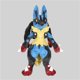 thumbnail image 5 of Anime japonés Pokémon Muñecas grandes Lucario 70cm/130cm Juguetes de peluche de alta calidad Figura de acción Regalo de cumpleaños periférico, 5 of 5