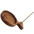 thumbnail image 1 of RENACLIPY Wooden Beading Tray with Spool Holder Brown Beads Making Tool for Jewelry Storage, 1 of 8