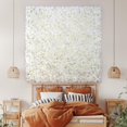 thumbnail image 3 of Fondo de pared floral RIDDSEE de 12 piezas con rosas artificiales blancas, 3 of 6
