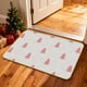 thumbnail image 5 of Adornos navideños, decoraciones navideñas, regalos de Navidad, tapete para árbol de Navidad, alfombra de entrada, decoración festiva, alfombra de poliéster, 5 of 6