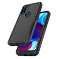 thumbnail image 7 of For Motorola Moto G Play 2023 Case ,Sturdy Phone Case for Moto G Play 2023,Tekcoo Shockproof Protection Heavy Duty Armor Hard Plastic & Rubber Rugged Bumper 2-in-1 Case Cover -Black, 7 of 7