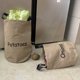 thumbnail image 3 of Kearding Bolsa de almacenamiento de tela de yute marrón transpirable y respetuosa con el medio ambiente - Cuerpo pequeño de gran capacidad Organizadores de utensilios de cocina, 3 of 6