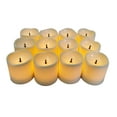 thumbnail image 3 of Mainstays Ivory Unscented Flameless LED Votive Candles, 12 pack, 3 of 6