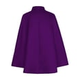 thumbnail image 4 of Men's Classic Vampire Cape Costume Gothic Victorian Cloak with Pointed Collar Vintage Magician Dracula Outfit for Halloween Cosplay Themed Dress Up, 4 of 9