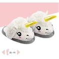 thumbnail image 5 of Unicorn Slippers Winter Plush Slippers Warm Anti-slip Shock-proof Soft Fluffy, 5 of 5