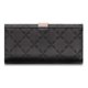 thumbnail image 1 of Bolso grande de mujer con 9 ranuras para tarjetas y ventana para fotos, bolso grande y elegante de piel con compartimento para teléfono móvil y cremallera en negro/azul/verde/gris, negro, 1 of 7