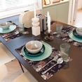 thumbnail image 6 of Placemats Set Of 4 / 6, Romantic Paris Placemats For Dining Table Indoor/Outdoors Heat Resistant Washable Placemats 18" X 12", 6 of 8