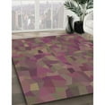 thumbnail image 3 of Ahgly Company Machine Washable Indoor Rectangle Transitional Dark Almond Brown Area Rugs, 2' x 4', 3 of 7