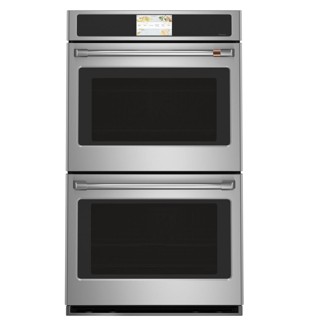 Cafe CTD90DP2NS1 30 inch Stainless Built-In Double Electric Convection Wall Oven
