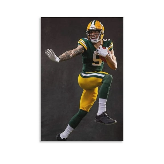 Christian Watson Football Poster Wall Art Poster Gifts Bedroom Prints Home Decor Hanging Picture Canvas Painting Posters 16x24inch(40x60cm)