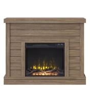 Twin Star Home Shiplap Wall Mantel Electric Fireplace