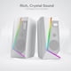 thumbnail image 3 of Parlantes RGB Redragon GS520 y Mouse Gamer Inalámbrico M810 Pro, 3 of 9