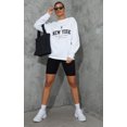 thumbnail image 3 of White New York Downtown Graphic Printed Sweatshirt, 3 of 25