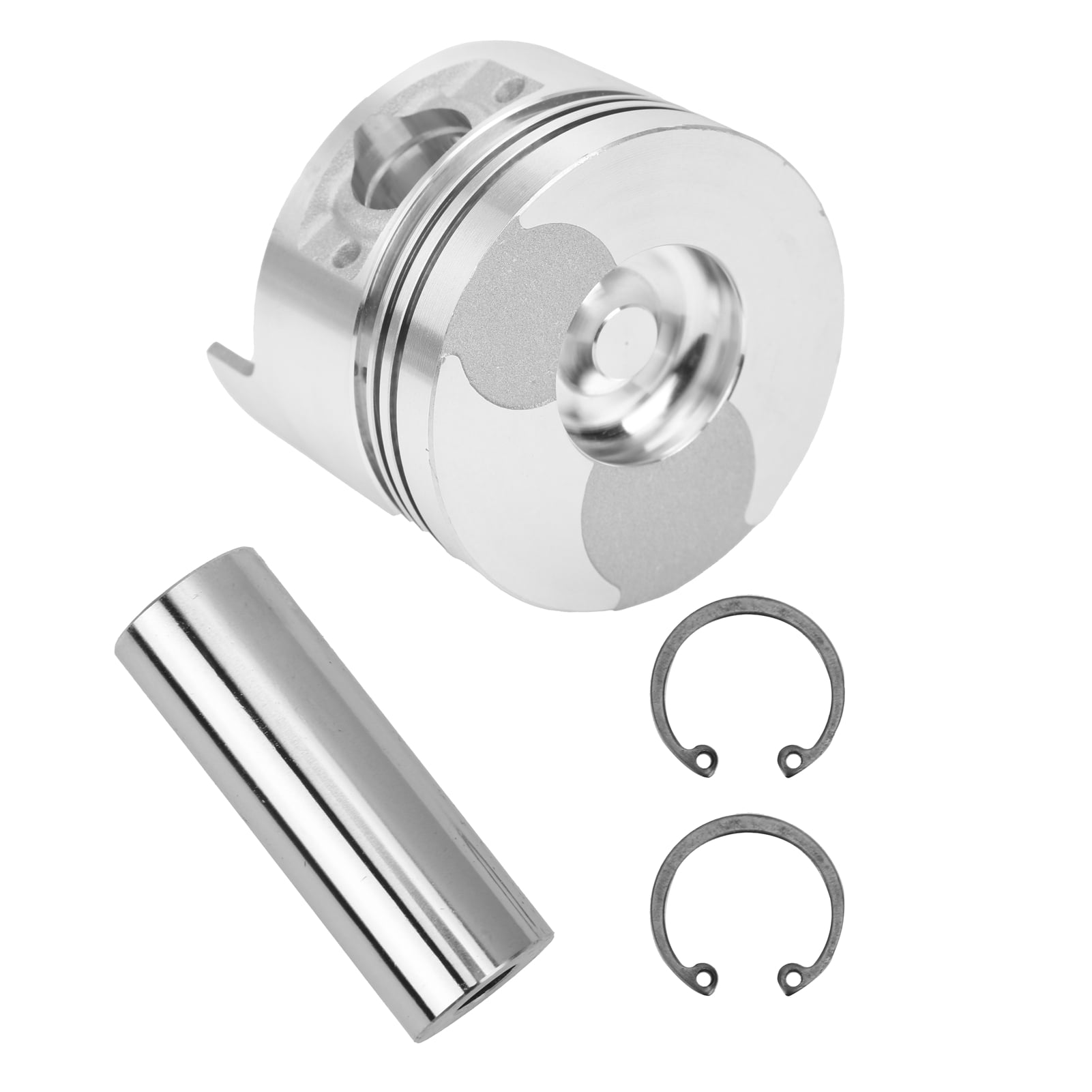 Kit Piston Moteur 186FA - Diamètre 86mm, Hauteur 78mm - Comprend Piston, Axe, Circlips, Segments - Pour Remplacement