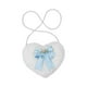 thumbnail image 2 of Bolso de un solo hombro de felpa para niñas en forma de corazón Bolso informal para damas para viajes, vacaciones, fiestas, trabajo Longitud de cadena , Lazo Lazo Yinane Monedero de hombro, 2 of 8