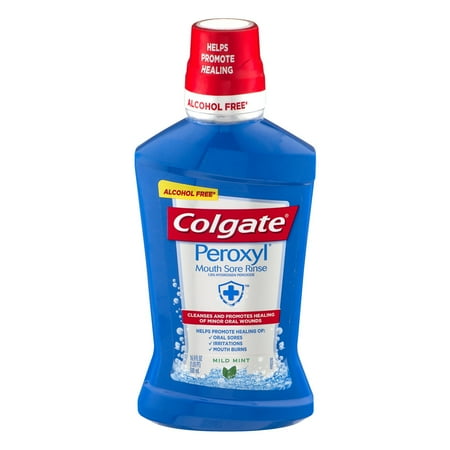 Colgate mouth sore mouthwash