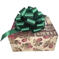 thumbnail image 3 of Envoltorio de regalo, etc. Juego de 6 lazos grandes de color verde esmeralda de 23 cm de ancho, 3 of 6
