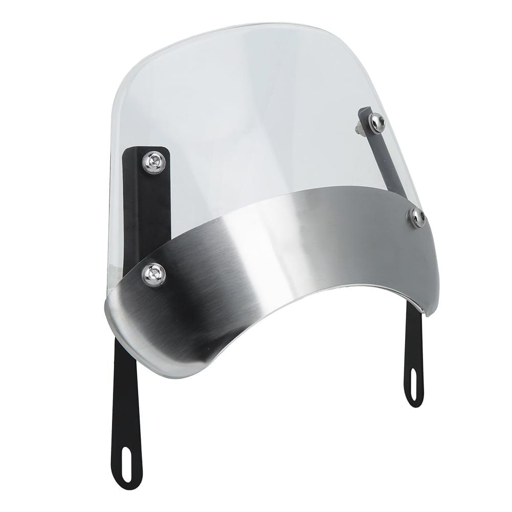 Wind Deflector Motorcycle Modification Parts Universal Vintage Windscreen Windshield Wind