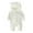 White, variant on Fjofpr Girl Clothes under $10 Girl Clothes 12 Months (3-24months)Newborn Infant Girls Boys Winter Warm Coat Knit Outwear Hooded Jumpsuit