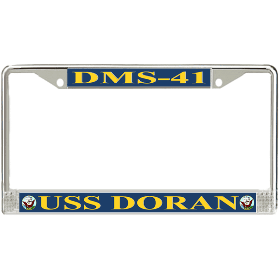 USS Doran DMS-41 License Plate Frame