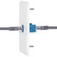 thumbnail image 2 of 2 Paquetes de Salida de Placa de Pared Coaxial Ethernet con 1 Puerto Cat6 y 1 Puerto Tipo F Coaxial Chapado en Oro RJ45 Placas de Pared, 2 of 5