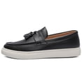 thumbnail image 5 of BXSRUTA Men's Plus Size Low-Top Slip-on Tassel Loafers, Comfortable Soft Sole Casual Dress Shoes for Spring Summer, 5 of 8