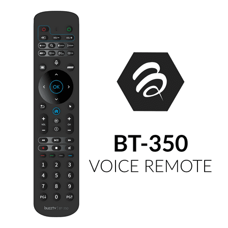 BuzzTV BT-350 Smart Remote