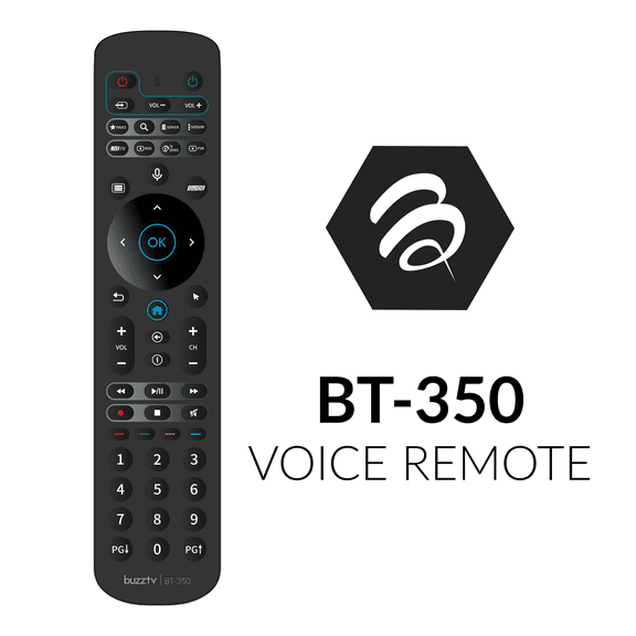 BuzzTV BT-350 Smart Remote