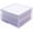 White Note Cube + Memo Holder, variant on Clear Acrylic Post It Note Holder 3x3 in Cube Memo Pad Dispenser Desk Organizer for Office Home Use