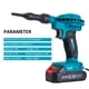 thumbnail image 5 of soplador, Ventilador de nieve Mano Ventilador de soplador de nieve Herramienta limpiador de soplador de motor cepillado Soplador de nieve Siuke 21v Buzhi Dsfen Cousopo Twirltide, 5 of 7