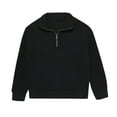 thumbnail image 6 of Ruyang Boys Half Zip Sweatshirt School Preppy Quarter Zip Pullover Tops Spring Long Sleeve Trendy Athletic Sweatshirts, 6 of 8